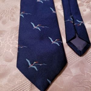 Vintage 80's Flying Pterosaurs necktie